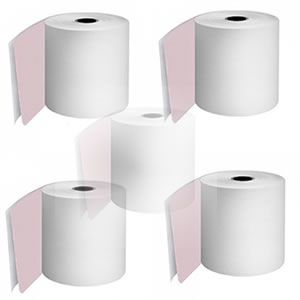 76 x 76mm 2-ply Paper Rolls (Box of 20)