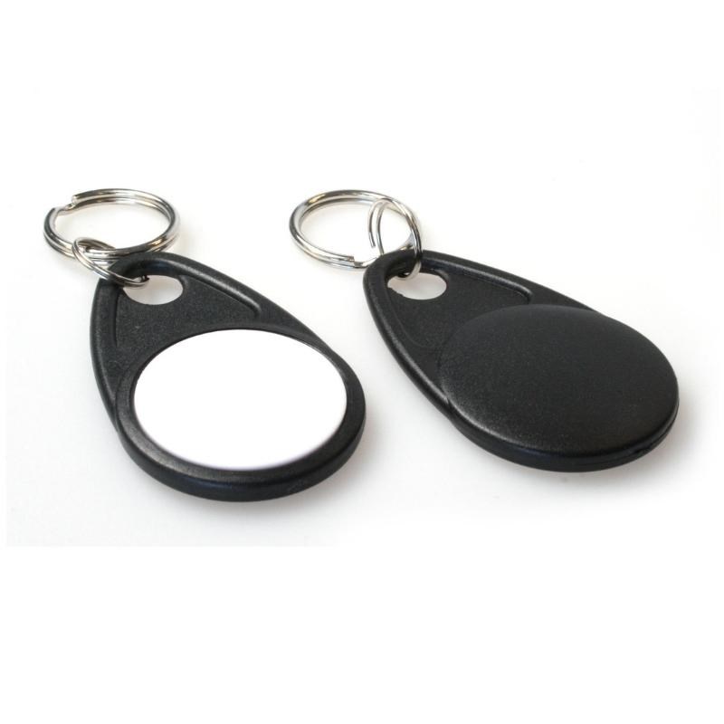 Black and White MIFARE Classic Key Fobs, Pack of 100