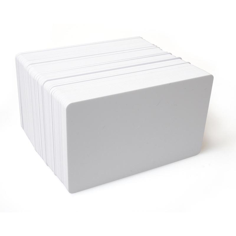 C-A7-WH - Dyestar Blank White Plastic Cards (pack of 100)