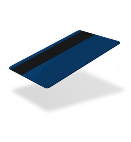 DB76-A-SC-HC - 85.60 x 53.98mm Dark Blue Coloured Solid Core Cards With Hi-Co Magnetic Stripe (Box Of 500)