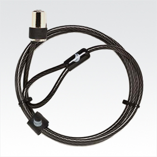 SpacePole® ClickSafe Single Lock Straight Cable