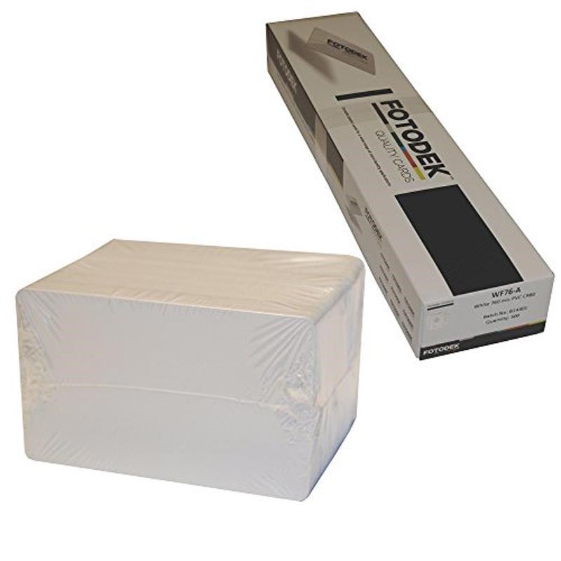 WF76-A - Fotodek 0.76mm Premium Branded White Card (box of 500)