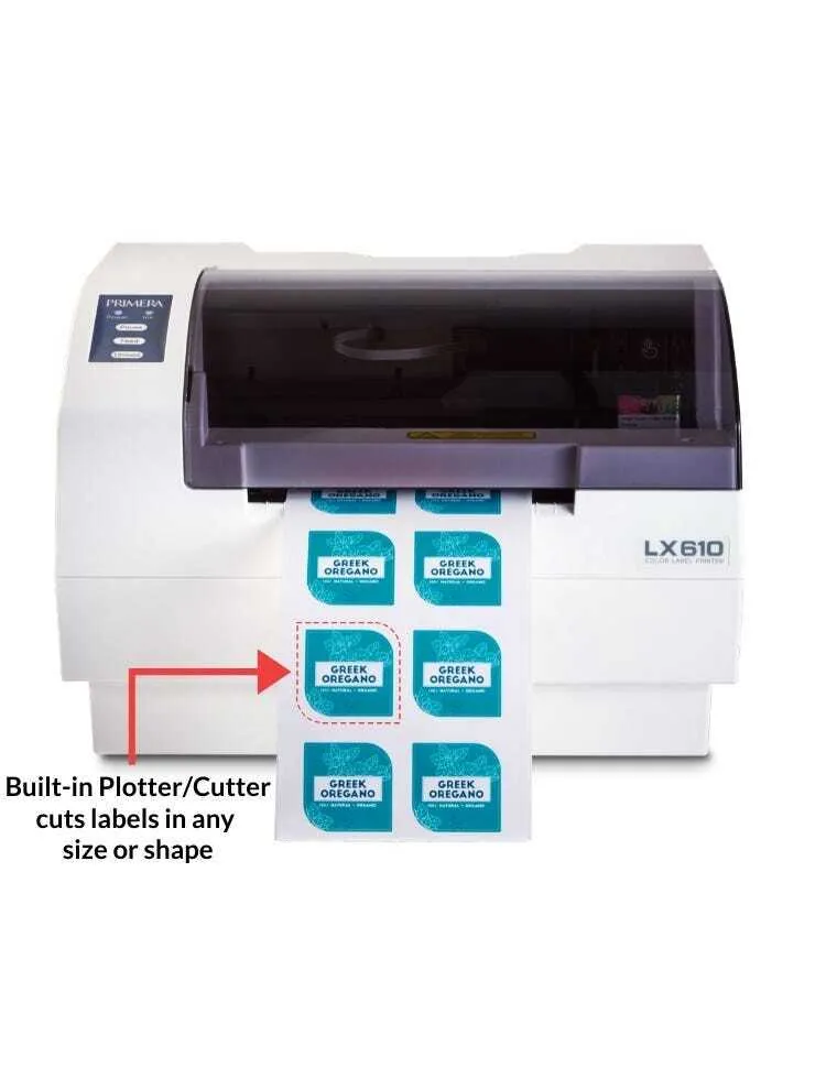 LX610e Color Label Printer with Plotter/Cutter