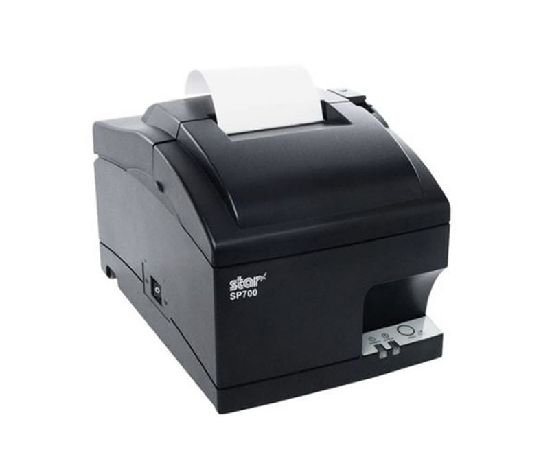 SP742MD Impact Receipt Printer - RS232 Serial - AutoCutter - Grey