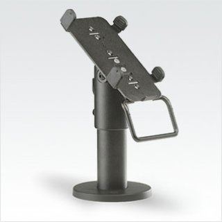 SpacePole® Ingenico iCT220/250 DuraTilt Black Stand With MultiGrip Plate