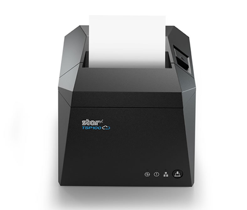 TSP100IV Thermal Receipt Printer CloudPRNT  USB  USB-C Ethernet -Grey
