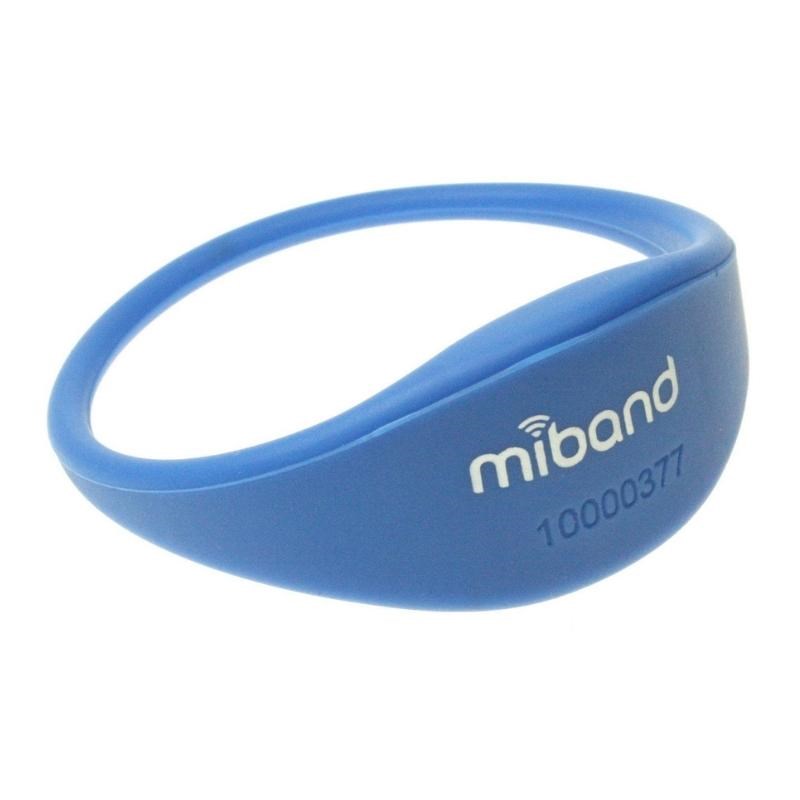 Pack 10 Light Blue 1kB Miband, 61mm, Child Size - WB-P-MBLBS