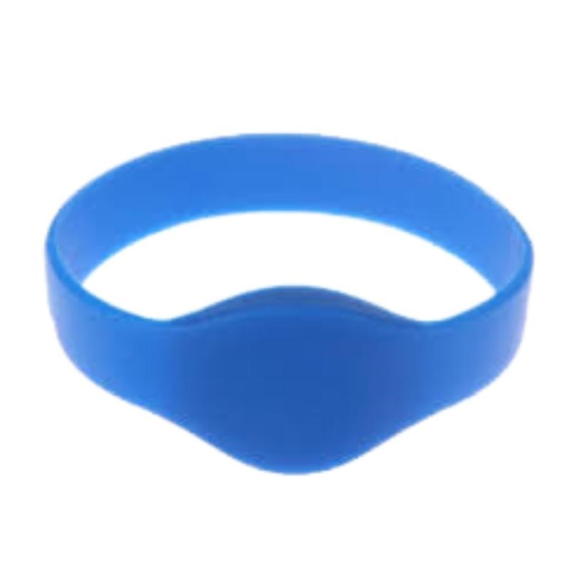 Pack 10 RF IDeas BDG-WRIST-EMSB - EM Wristband Silicone, 74 mm, Blue