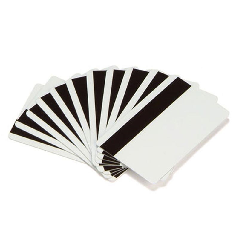 104523-112 Premier (PVC) Blank White Cards (Magnetic Stripe)