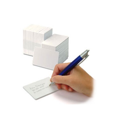104523-117 - Premier (PVC) Blank White Cards (Writable Back)