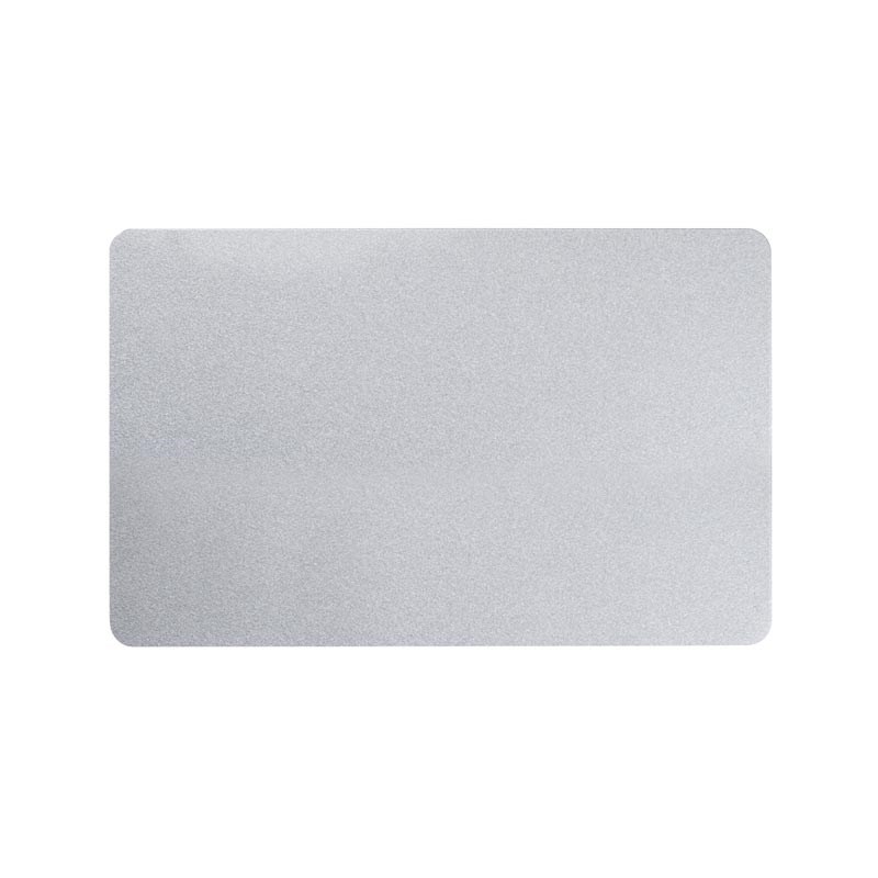 104523-132 - Premier Colour PVC Cards - Silver Metallic