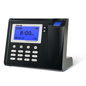 D100 Fingerprint & Keypad Time and Attendance System