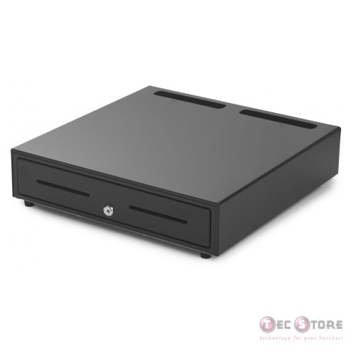 460 mm cash drawer 5B/8C 460 x 465 x 100 mm - Black