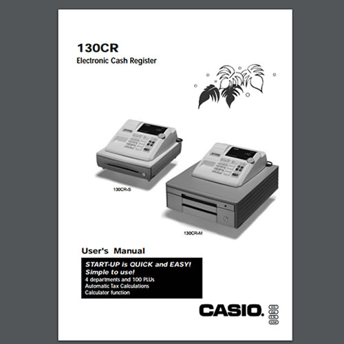 Pronunciar Chirrido carrete Casio 130CR User Manual, TecStore UK & Worldwide