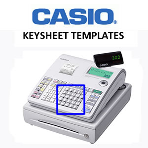 Casio SE-S2000 Key Tops Template