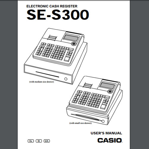 Casio SE-S300 Manuals, TecStore UK & Worldwide