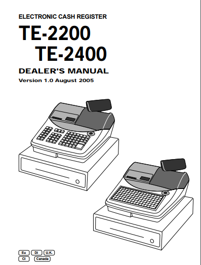 TE-2200 Manuals