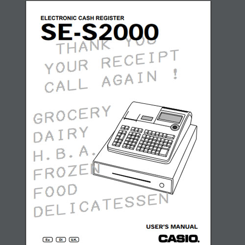 SE-S2000 Manuals