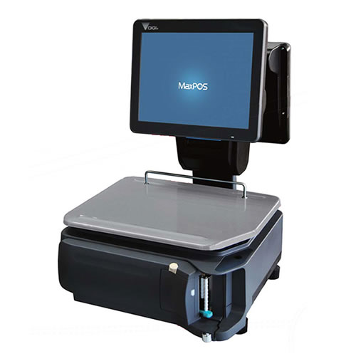 RM5800 LL EV+ Label Printing Touchscreen POS System & Scale