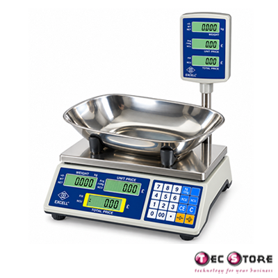 FD3 Retail Scale with Pole Display