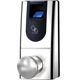 Fingerprint & RFID Door Lock with Rotary Handle