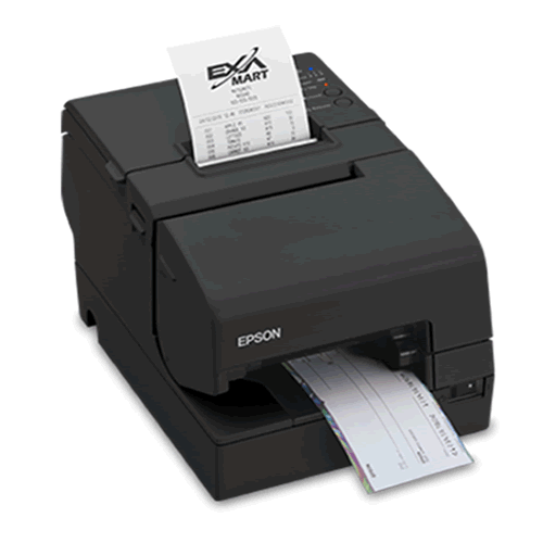 TM-H6000V LAN Receipt Printer - Black