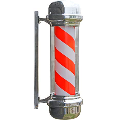 Barbers LED Revolving Pole Sign