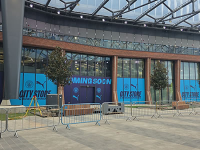 QMS System at new lagship retail store
