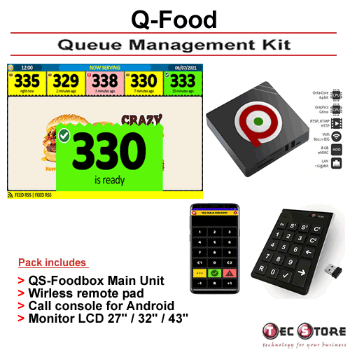 Q-Food Queue Management System