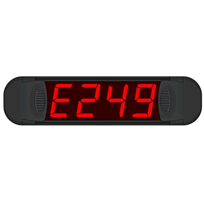 Multipoint Counter Display 1 Character + 3 Digits