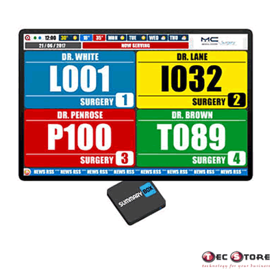 LCD Main Display Management Box - SUMMARY Software