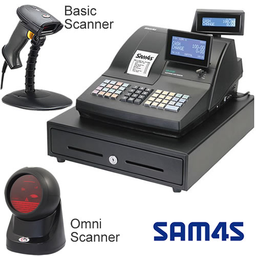 NR-510R Cash Register with Barcode Scanner