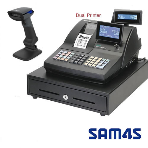 NR-520R Cash Register with Barcode Scanner