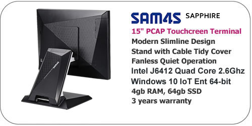 Sam4s Sapphire POS Terminal