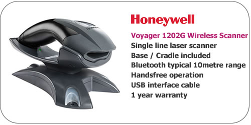 Honeywell Voyager 1202G Wireless Bluetooth Scanner