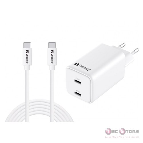 Sandberg AC Charger USB-C PD65W EU 3M