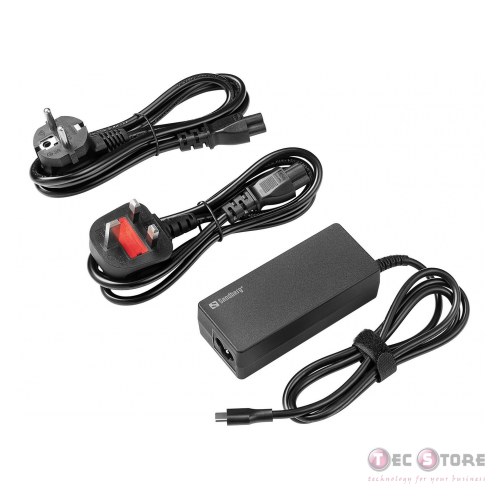 Sandberg USB-C AC Charger PD65W EU+UK