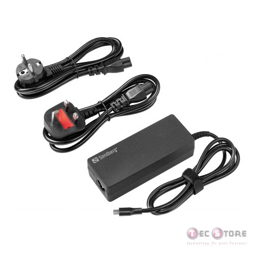 Sandberg USB-C AC Charger PD100W EU+UK