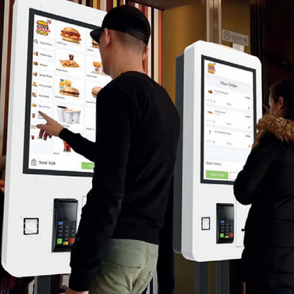 27" Touchscreen Self-Service Kiosk