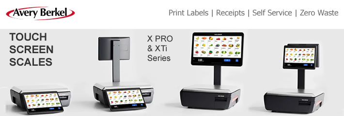 Avery Touchscreen Scales X Pro and XTi Series