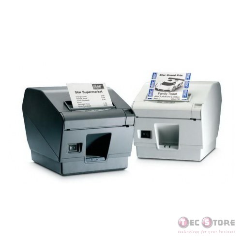 Star Micronics TSP743II-24, ETHERNET, BLACK 203dpi, Cutter, DT, incl.: cutter, ESC/POS, Star
