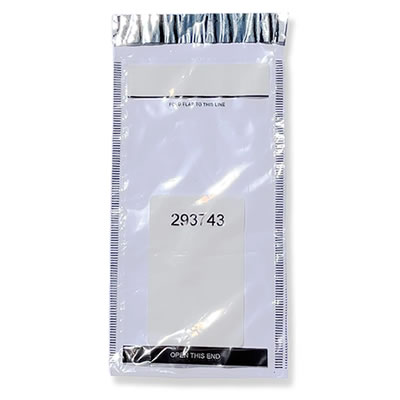 Tamper Evident HD Bank Note Bags (Standard Size, Pk 500)